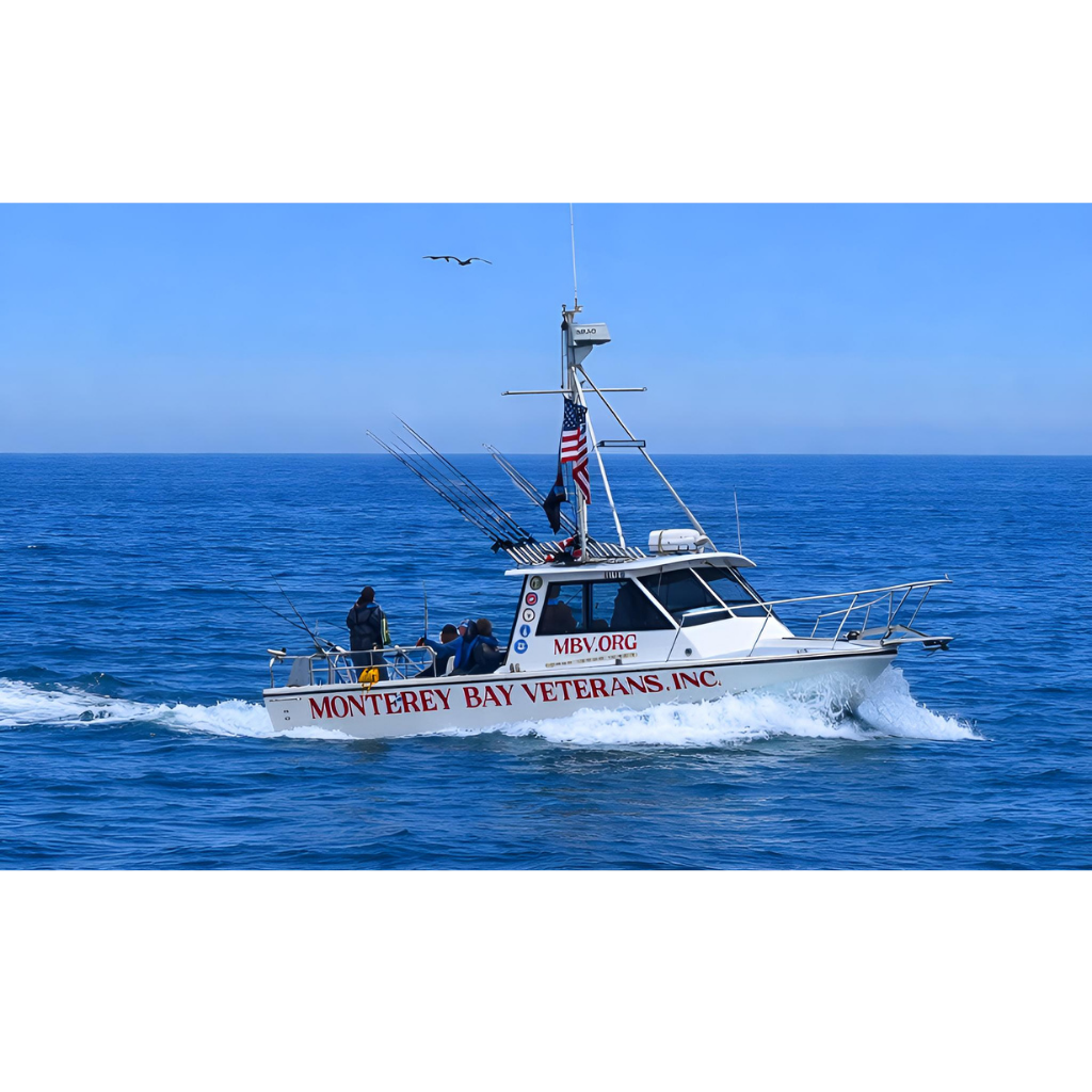 The Pescador — Monterey Bay Veterans boat on Monterey Bay